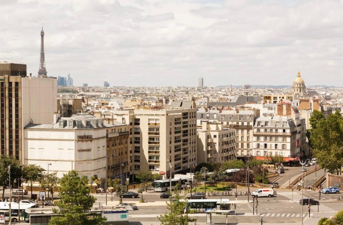 Beautiful Apartment With A View Of Eiffel Tower In Center باريس المظهر الخارجي الصورة